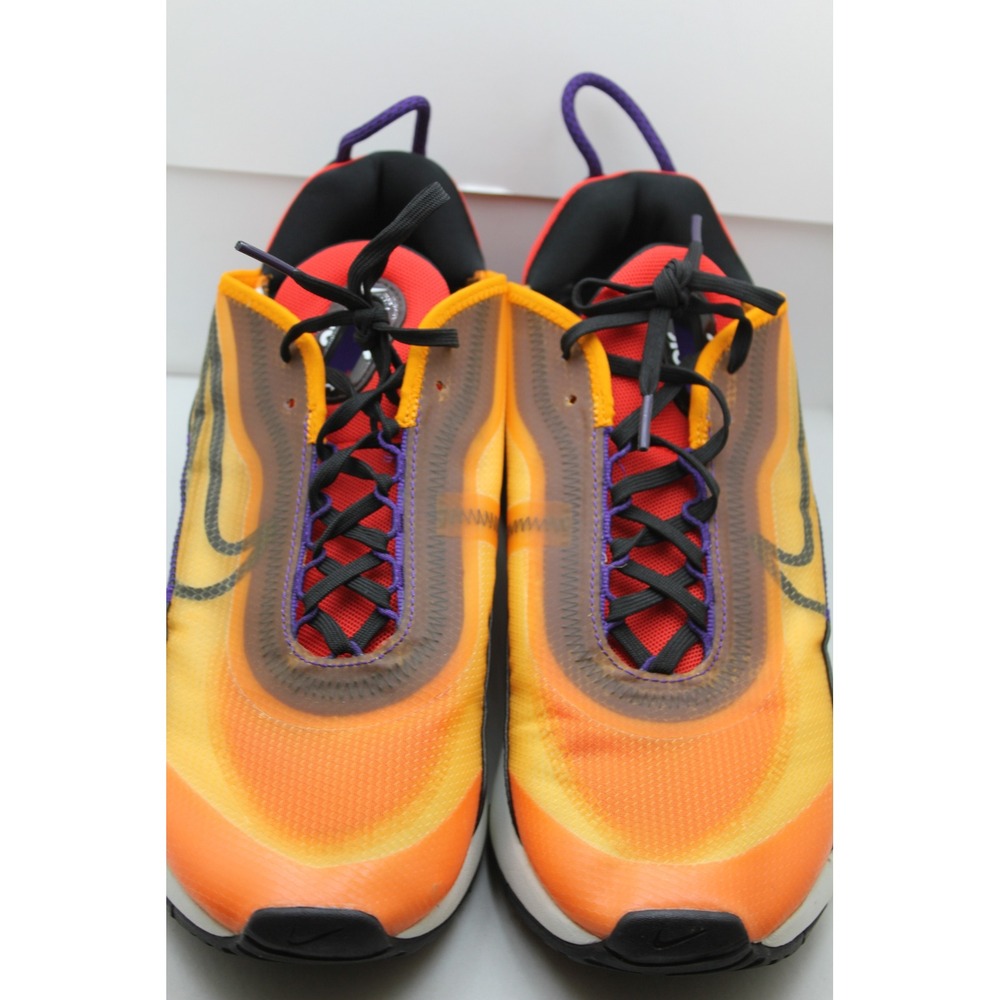 Nike Air Max 2090 Magma Orange Eggplant Men's BV9977-800 Running Shoes SZ 10.5‎
